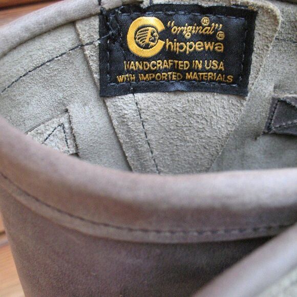 Chippewa 5.5 Womens Light Brown Harness Boots - Picture 8 of 9